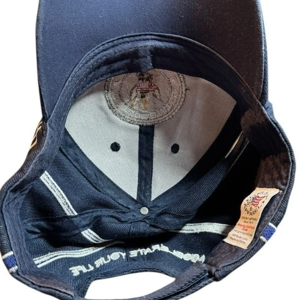 US Navy Black Cap Hat OFFICIALLY LICENSED Hat Military NEW